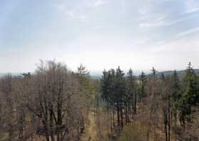 Belvedere Schöne Höhe die Aussicht Osterzgebirge