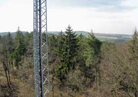 Belvedere Schöne Höhe die Aussicht Erzgebirge