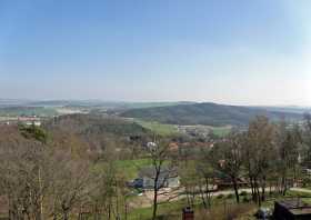 Belvedere Schöne Höhe die Aussicht Hintere Sächsische Schweiz