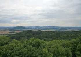 Der weite Blick über das Lausitzer Bergland