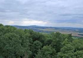 Rotstein der Blick nach Bischdorf, Rosenbach und Herwigsdorf