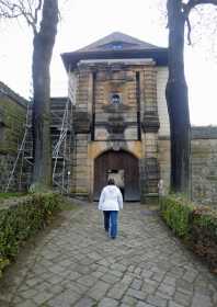 Eingang zur Burg Stolpen