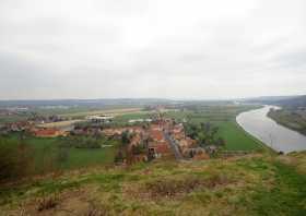 Der Boselblick auf Dresden von der Boselspitze