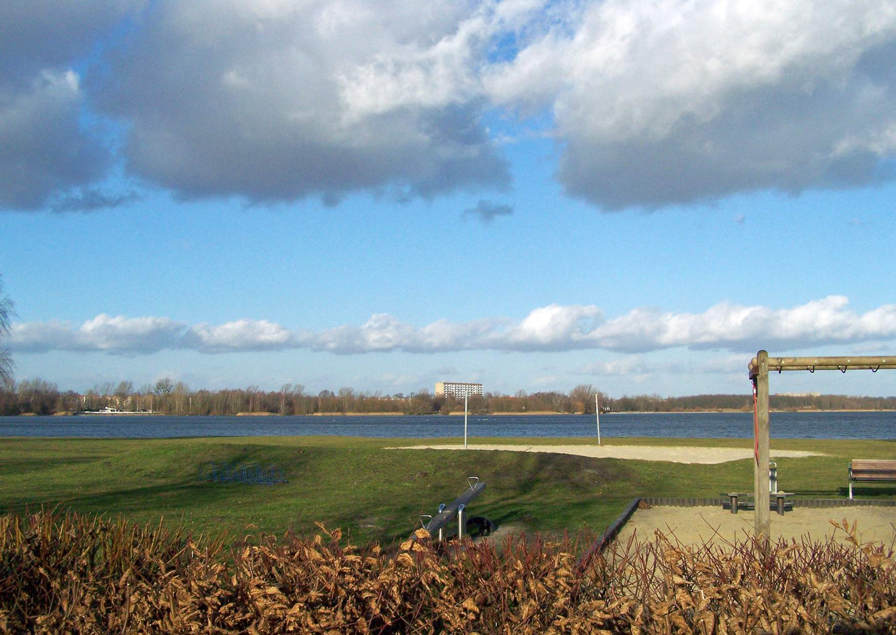 Senftenberger See im Winter