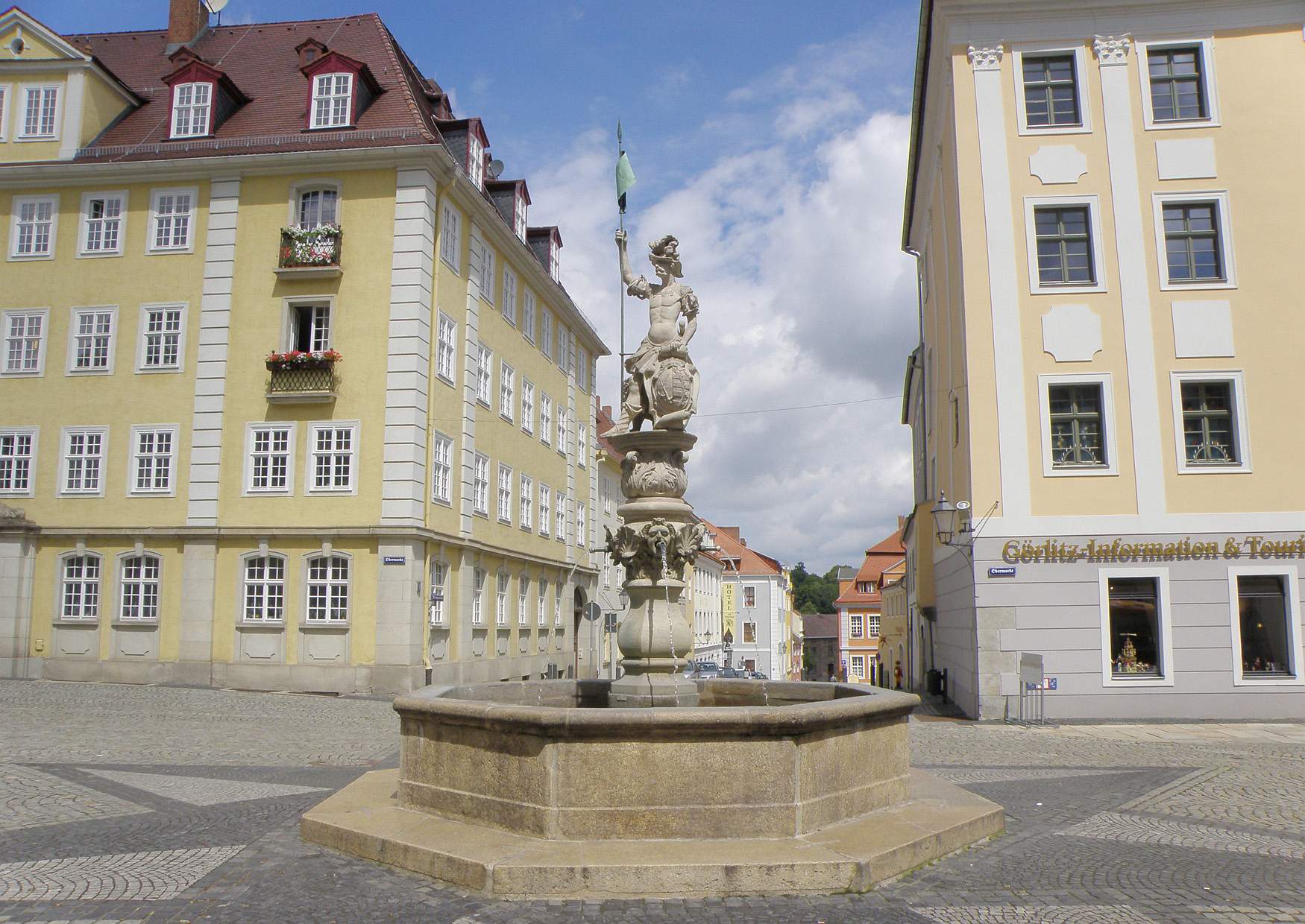 Brunnen in der Altstadt Görlitz