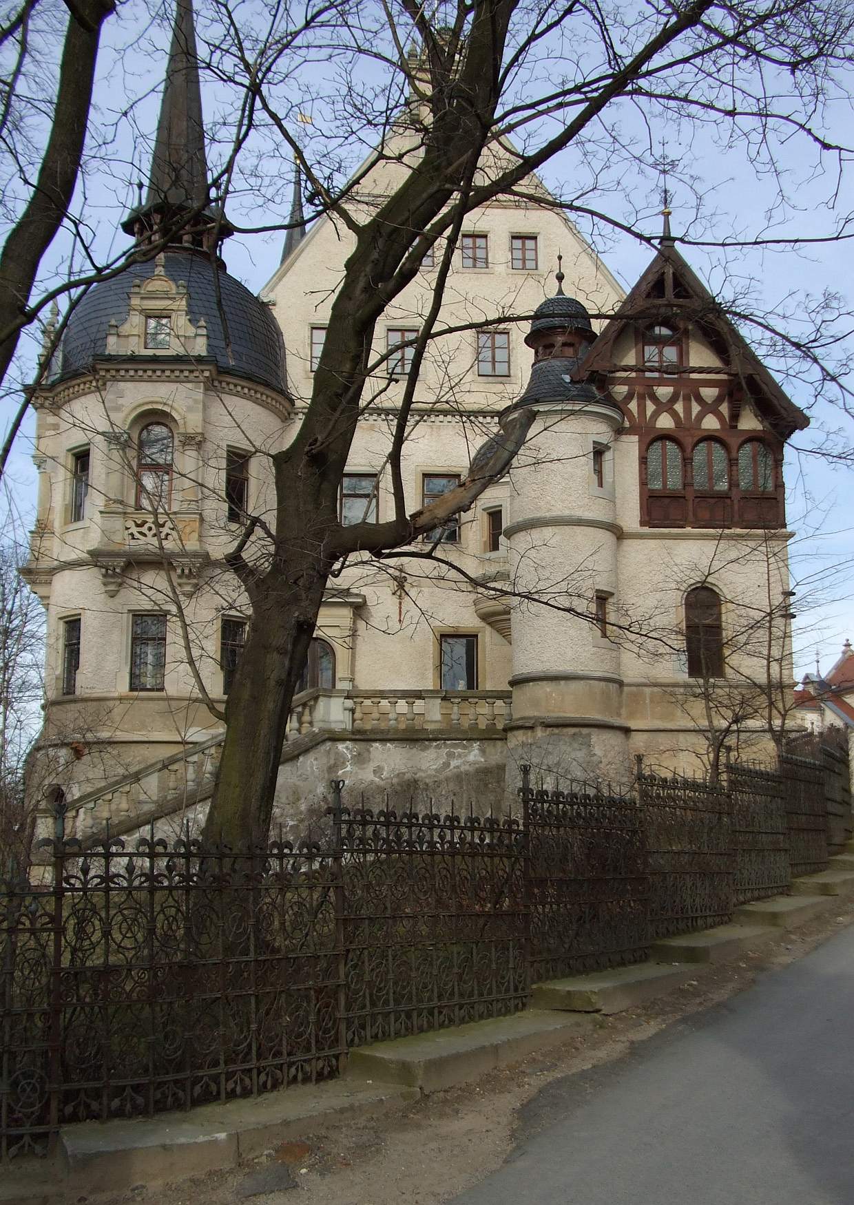 Ausflugsziel Schloss Schönfeld im Norden von Sachsen