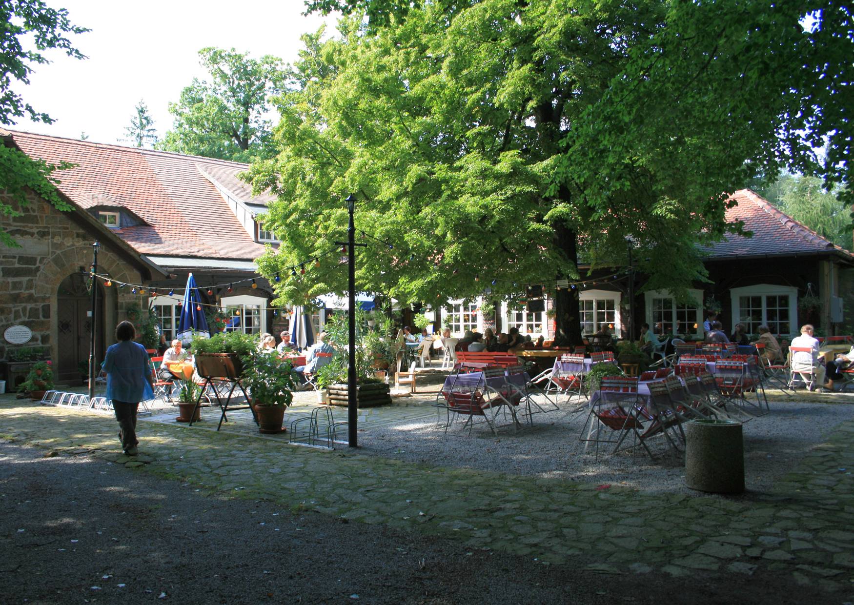 Der Berggasthof auf dem Czorneboh