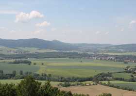 Turmblick vom Breiteberg bei Bertsdorf