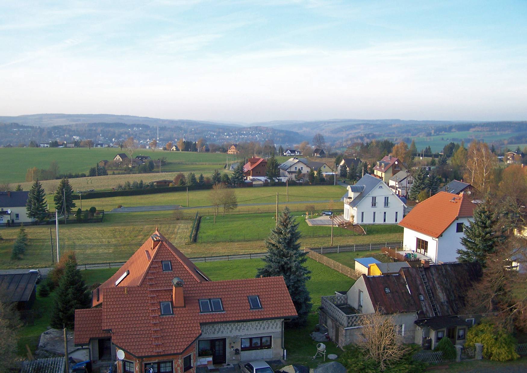 Wandern im Vogtland, der Aussichtsturm Remtengrün