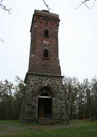 Der Julius-Mosen-Turm auf dem Eisenberg an der Talsperre Pöhl