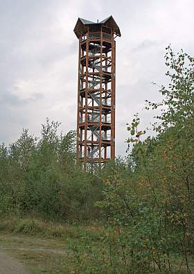 Beliebtes Ausflugsziel in der Königsbrücker Heide ist der Aussichtsturm auf dem Haselberg