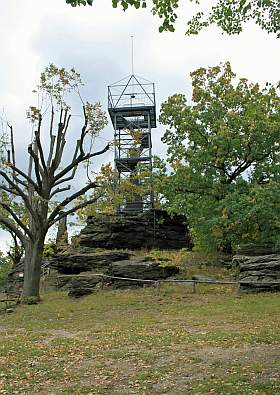 Ausflugsziel Westlausitz Keulenberg mit Aussichtsturm