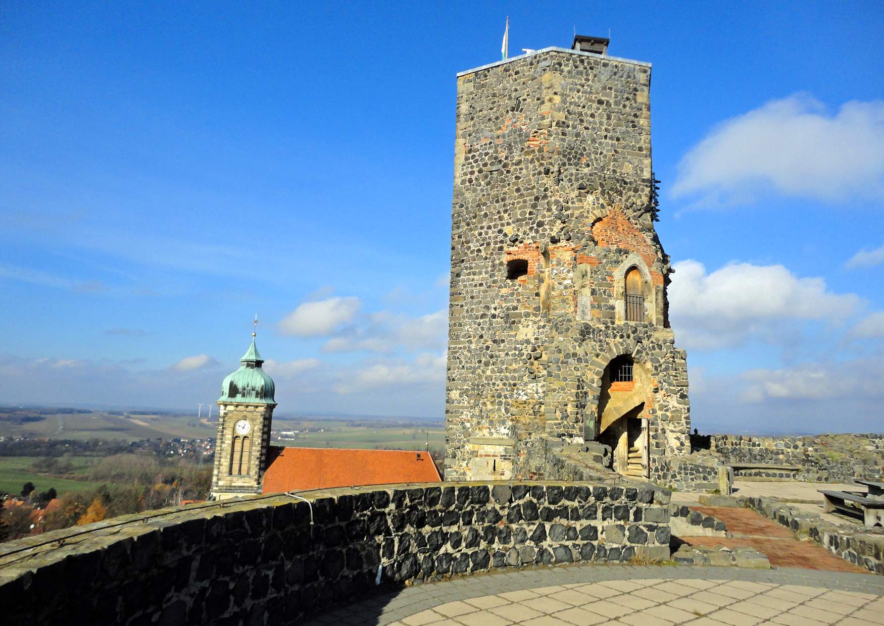 Burg Stolpen, der Siebenspitzenturm