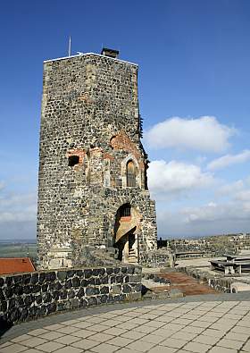 Burg Stolpen Burgfried Aussichtsturm