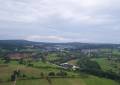 Der Blick vom Luisenturm auf Altenberg