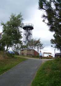 Ausflugsziel Erzgebirge die Kohlhaukuppe bei Geising