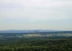 Der Blick zur Festung Königstein und zum Lilienstein