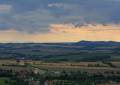 Blick vom Cottaer Spitzberg ins Osterzgebirge