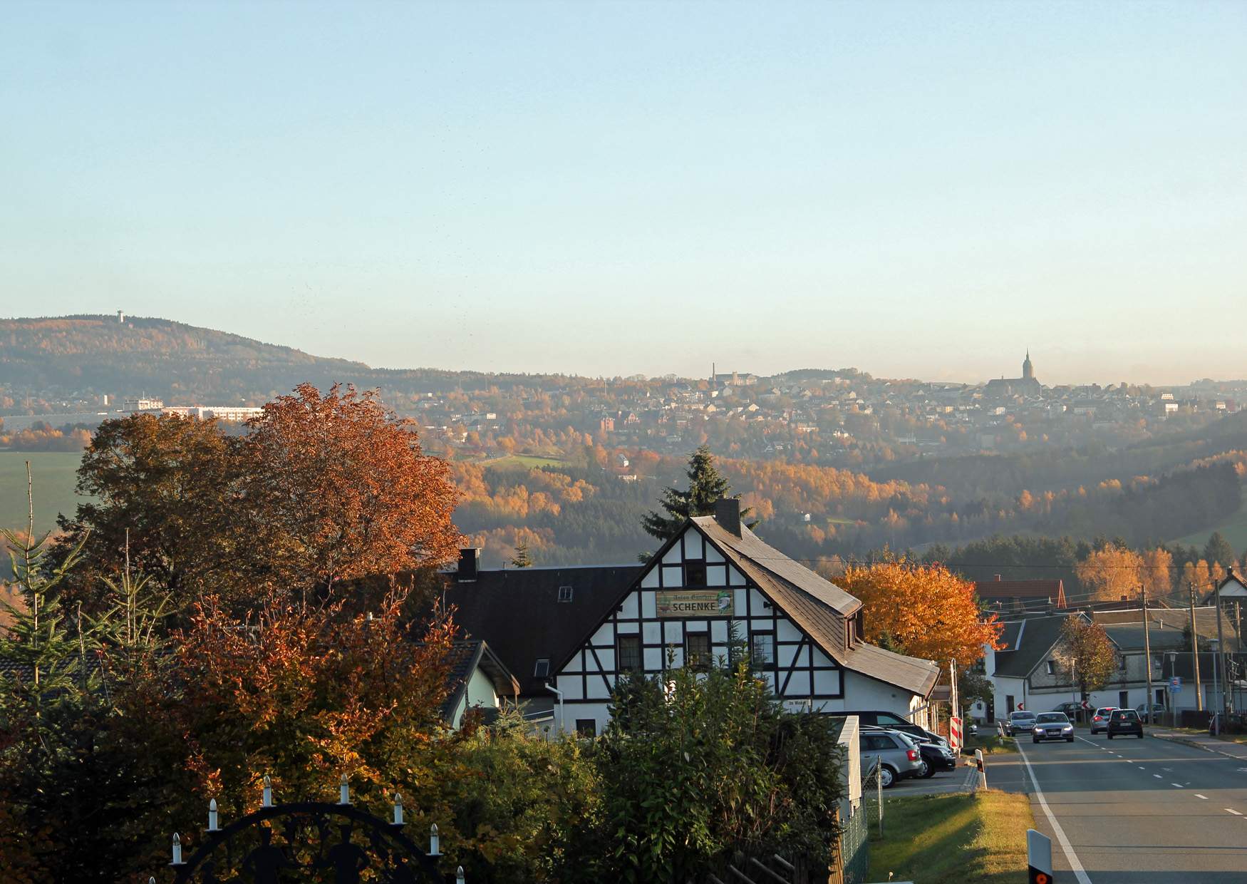 Ausflugsziel Annaberg-Buchholz im Erzgebirge