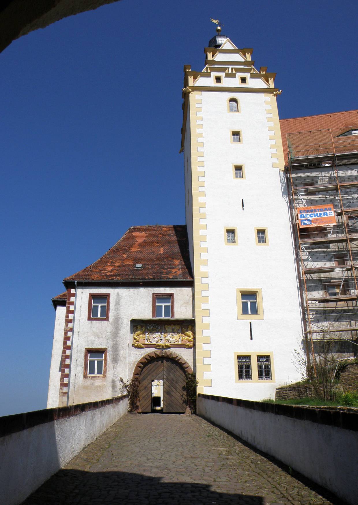 Schloss Colditz in Mittelsachsen