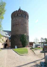 Der Bergfried Burg Mildenstein