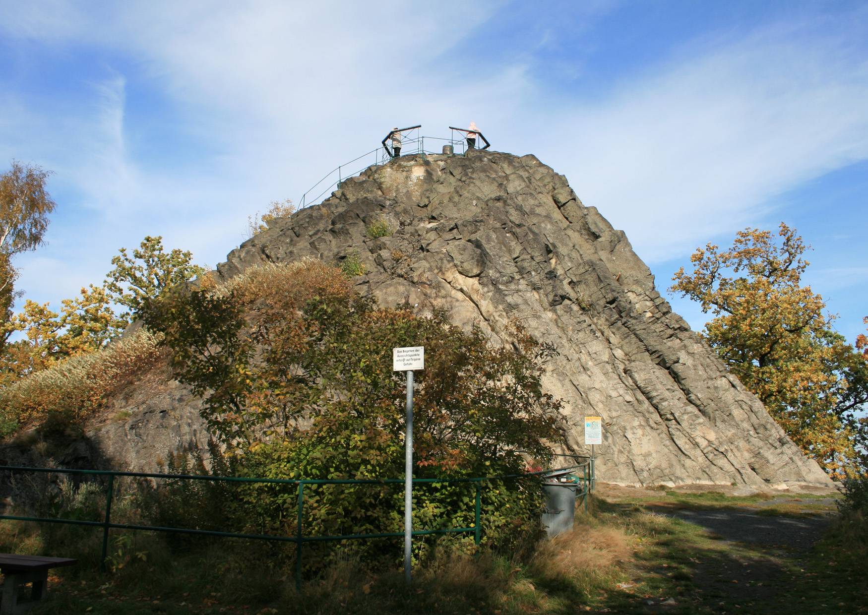 Aussichtspunkt auf dem Oberoderwitzer Spitzberg