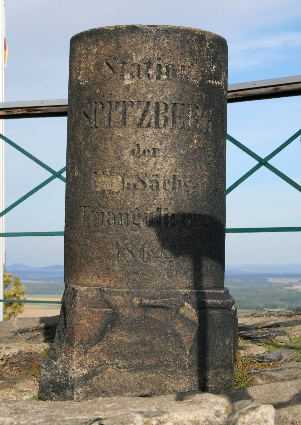 Triangulationssäule Oberoderwitzer Spitzberg