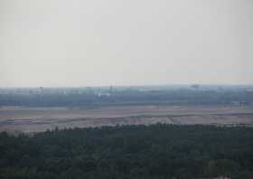 Erlebnispark Teichland Blick auf Cottbus