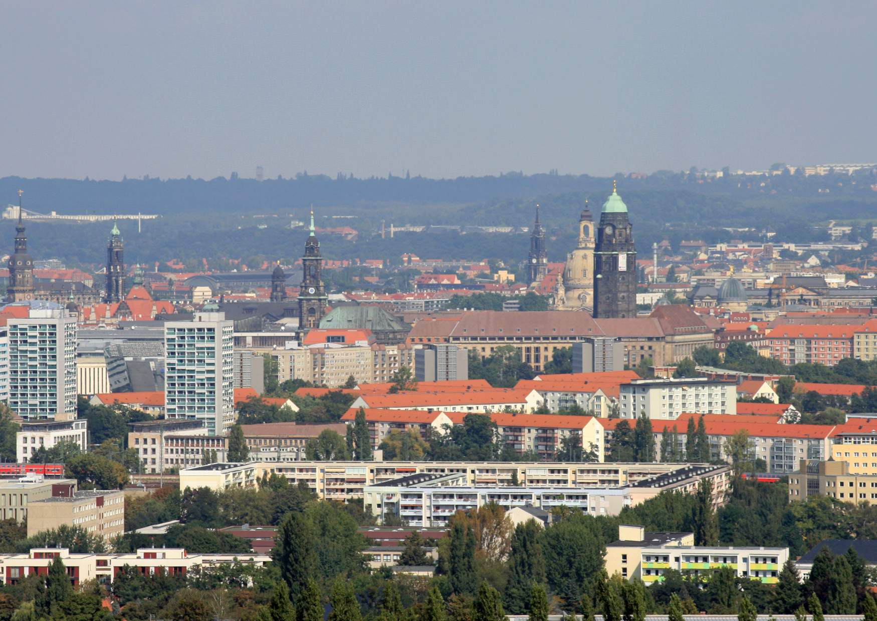 Sehenswürdigkeiten in der Dresdener Altstadt, die Frauenkirche