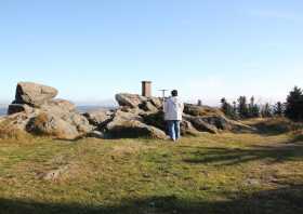 Aussichtspunkt Hirtstein Marienberg Erzgebirge