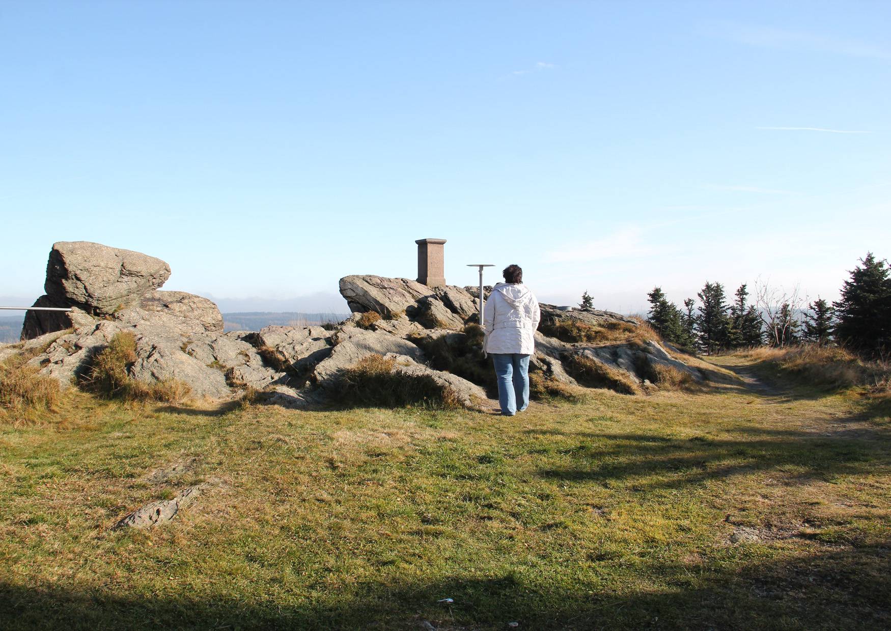 Aussichtspunkt Hirtstein Marienberg Erzgebirge