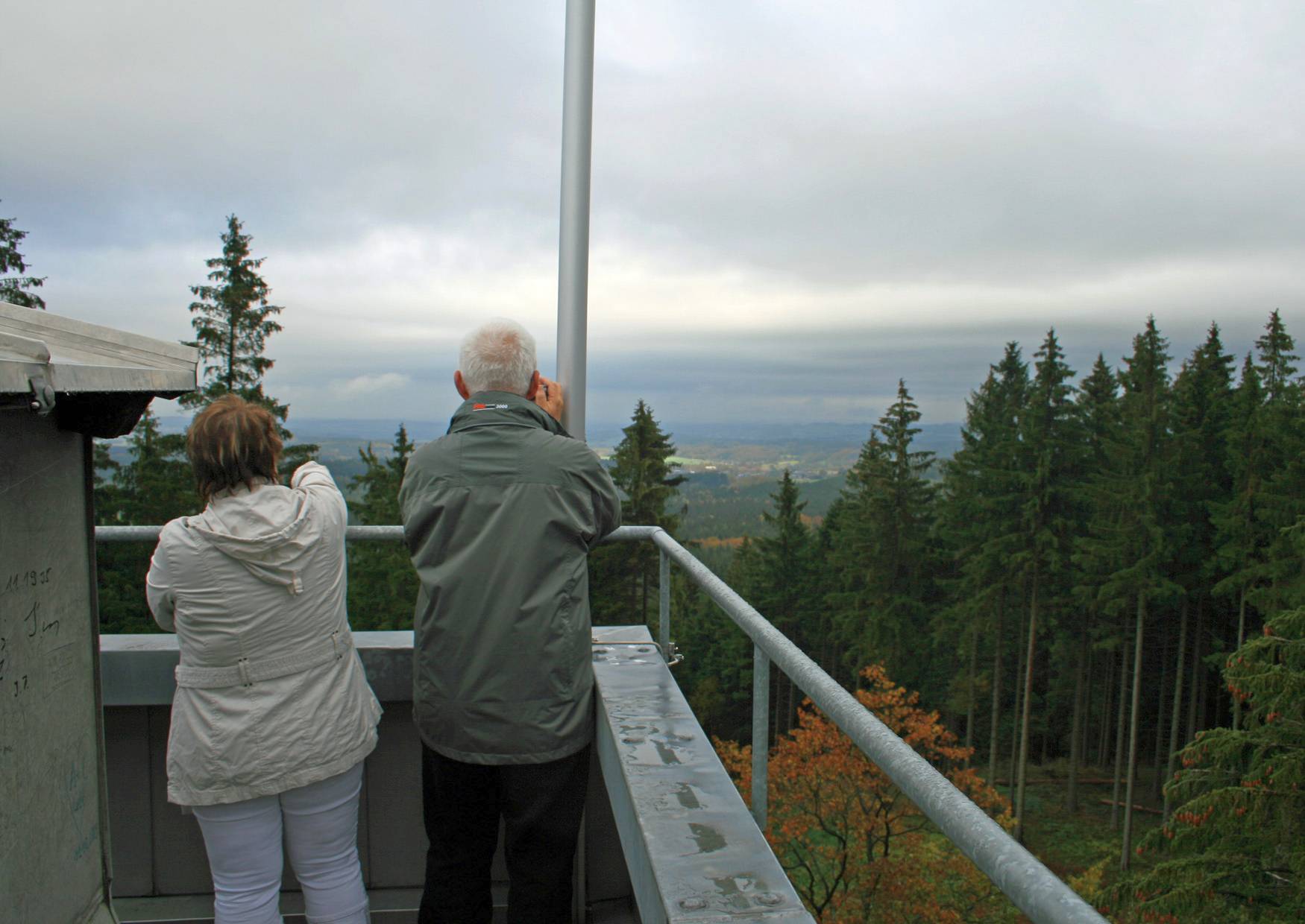 Wandern Steinberg Vogtland Steinbergturm