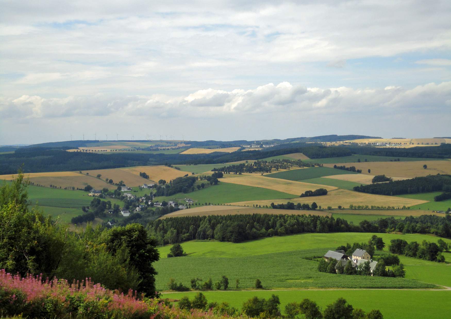 Ausflugsziel Schwartenberg zwischen Neuhausen und Seiffen