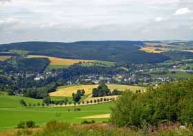 Neuhausen im Erzgebirge am Schwartenberg