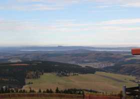 Der Blick vom Fichtelberg