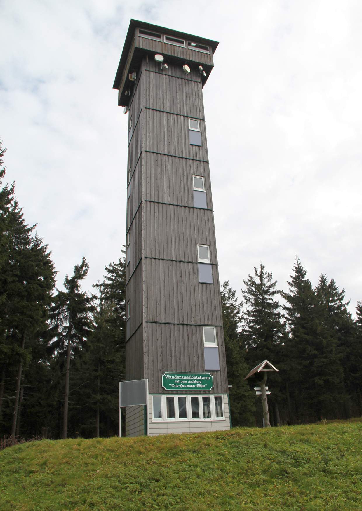 Ausflugsziel im Vogtland der Aschberg bei Klingenthal