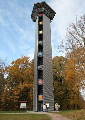Der Glück auf Turm in Eibenstock