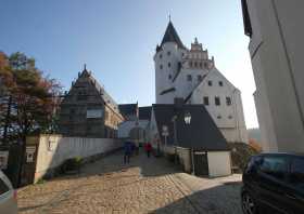 Schloss Schwarzenberg Eingang