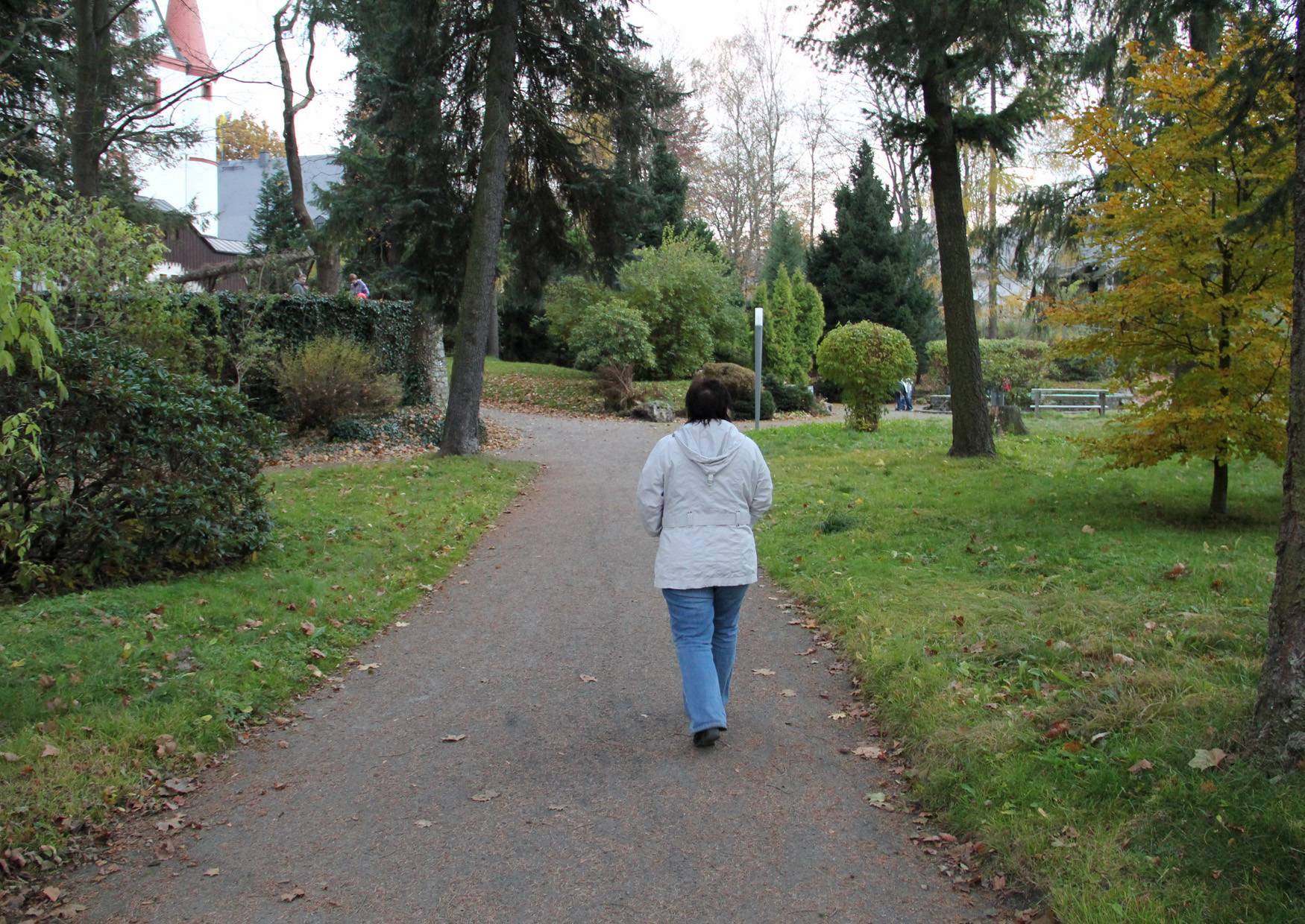 Schloss Schlettau der Park