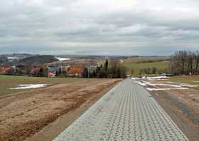 Weg zum Aussichtsturm Striegistal