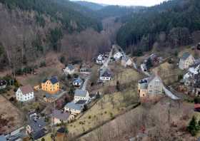 Der Weg zum Bergfried Scharfenstein