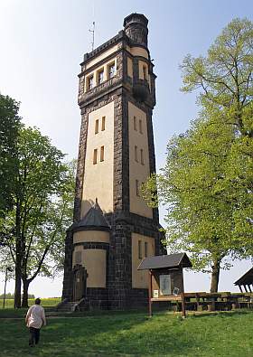 Der König-Friedrich-August Turm in Geringswalde ein beliebtes Ausflugsziel in Mittelsachsen.