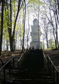 Der Kaiser Wilhelm Turm bei Bad Schmiedeberg - Aussichtsturm