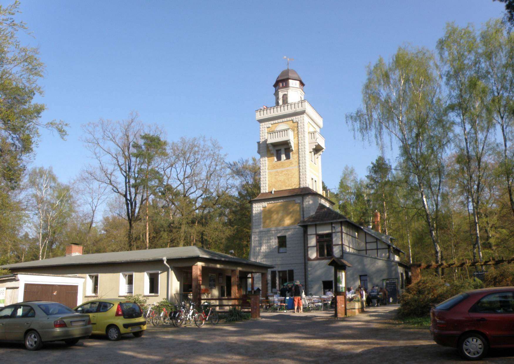 Der Kaiser Wilhelm Turm bei Bad Schmiedeberg - Ausflugsziel Aussichtsturm