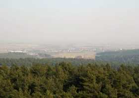Hirschfeld Aussicht vom Heidebergturm