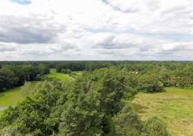 Der Blick vom Bismarkturm Burg Spreewald nach Westen