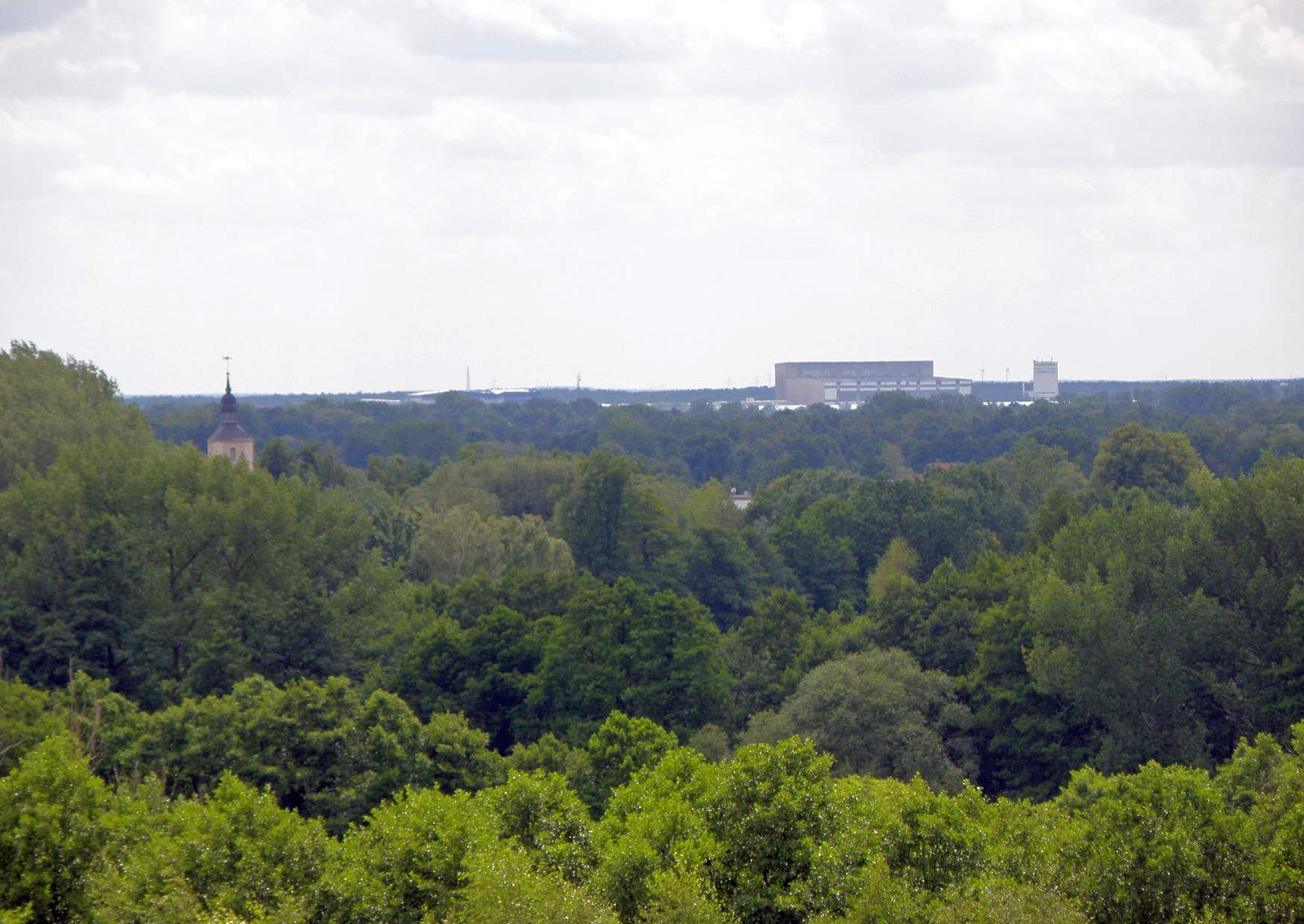 Ausflugsziel im Spreewald der Bismarckturm Burg