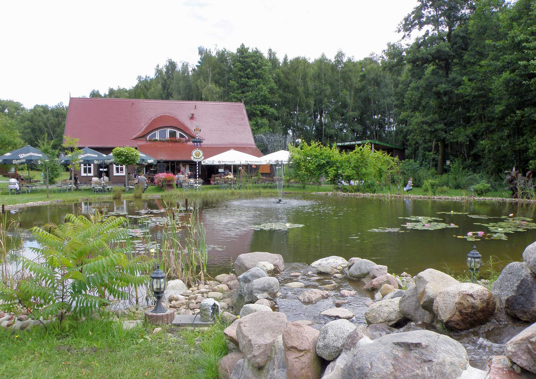 Cafe und Biergarten am Bismarckturm Burg im Spreewald