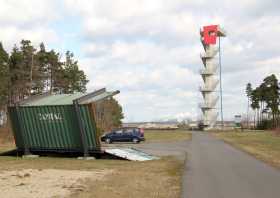 Ausflugsziel Aussichtsturm Cottbus in Merzdorf an der Cottbuser Ostsee