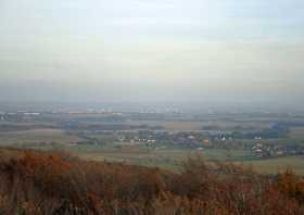 Der Blick nach Görlitz von den Königshainer Bergen